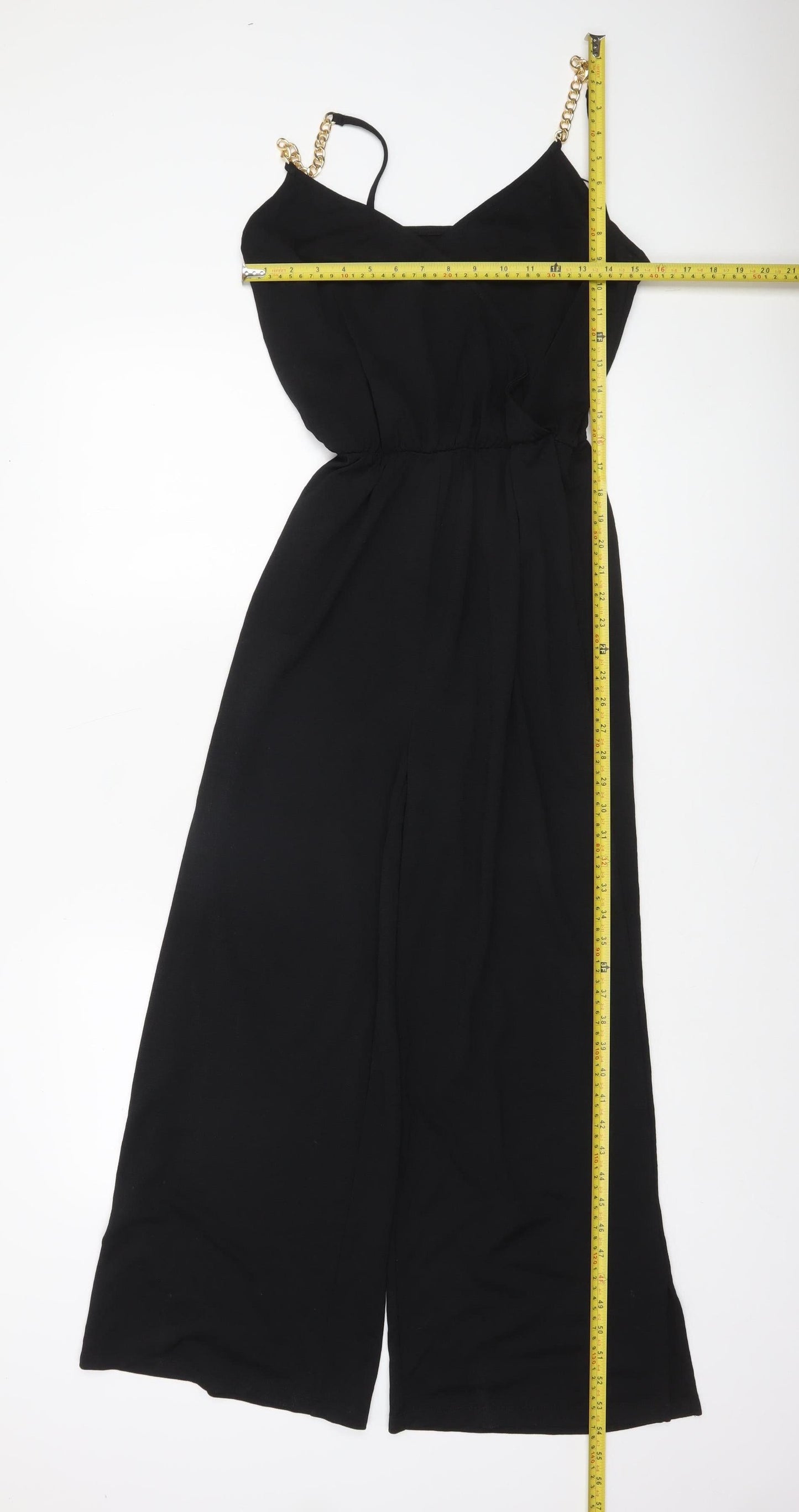 Womens UK Size S Dunnes Stores One-Piece Black Jumpsuit