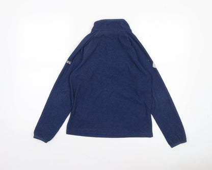 Regatta Boys Blue Fleece 1/4 Zip Outdoor Sweatshirt 11-12 Years
