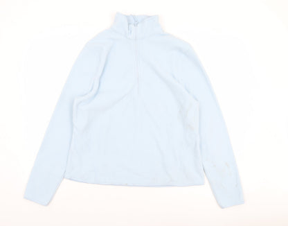 Womens UK Size L Primark Blue Pullover Sweatshirt