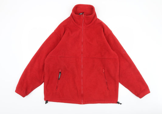 Mens UK Size M Jack Murphy Red Basic Jacket