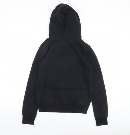 Primark Women’s Black Pullover Hoodie Size 4 Pacific Peak Graphic