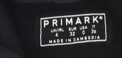 Primark Women’s Black Pullover Hoodie Size 4 Pacific Peak Graphic