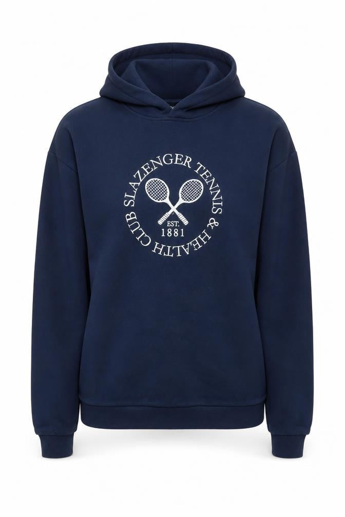 Womens UK Size 8 Slazenger Blue Pullover Hoodie
