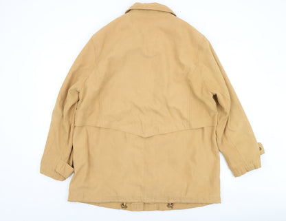 Womens UK Size 18 Marks and Spencer Beige Overcoat