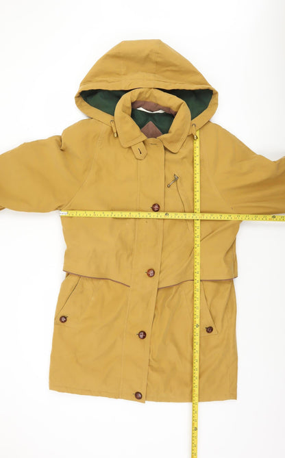Womens UK Size 8 Marks and Spencer Brown Parka Coat