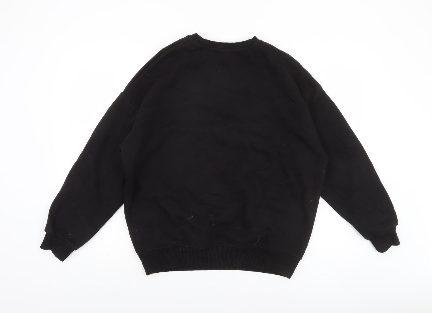 Mens UK Size XS Primark Black Pullover Sweatshirt