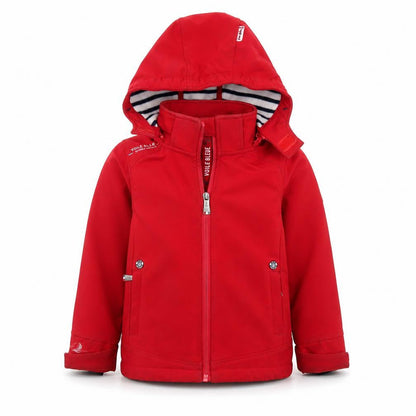 Boys UK Size 6 Years Voile Bleue Red Soft Shell