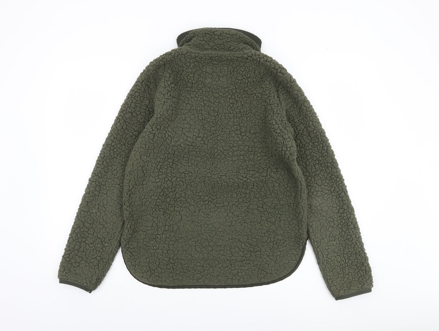 Abercrombie & Fitch Women’s Green Fleece 1/2 Zip Pullover XS