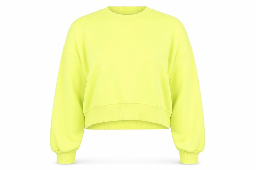 Womens UK Size L Primark Yellow Pullover Sweatshirt
