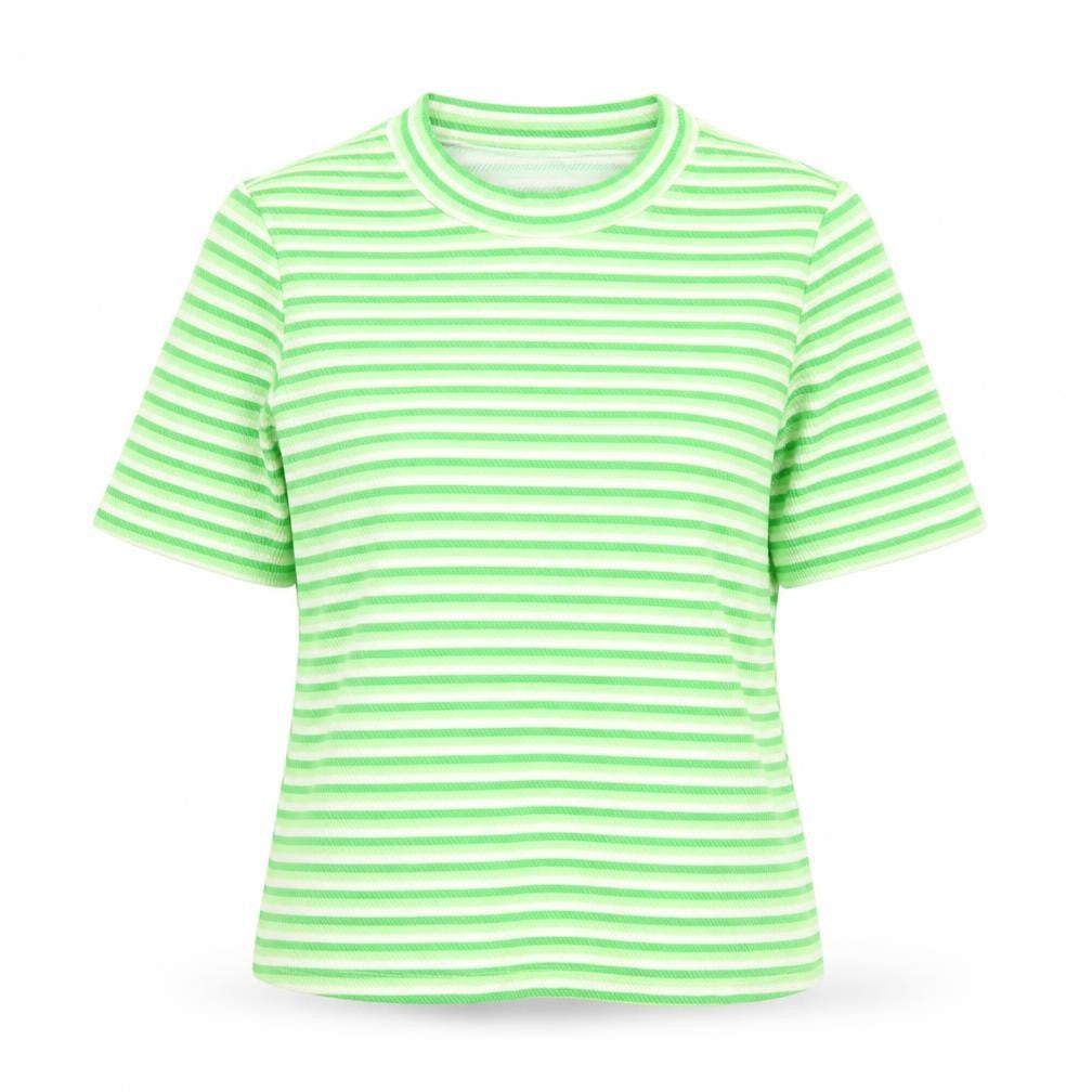 Womens UK Size S Kelly & Grace Green Basic T-Shirt