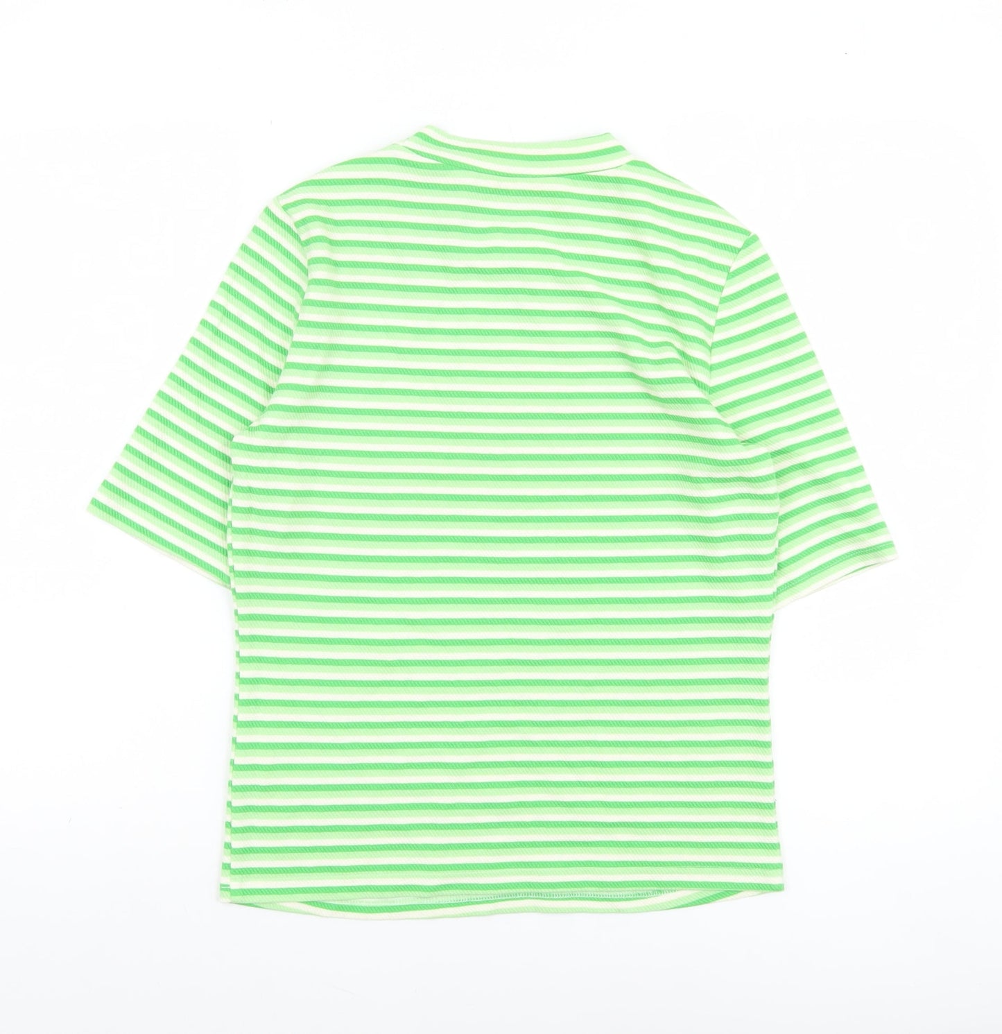 Womens UK Size S Kelly & Grace Green Basic T-Shirt