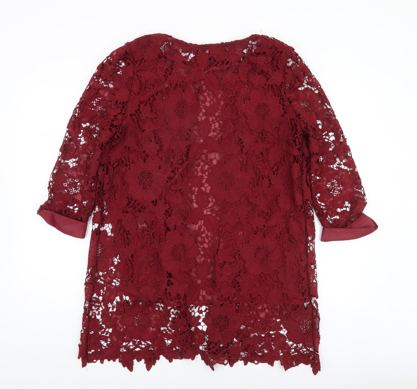 Womens UK Size 12 Angelababy Red Basic Jacket