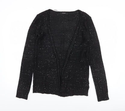 Womens UK Size S VILA Black Cardigan Jumper