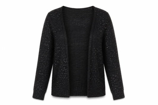 Womens UK Size S VILA Black Cardigan Jumper