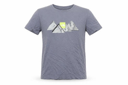 The North Face Boys Grey M Graphic Cotton Outdoor Short Sleeve T-Shirt