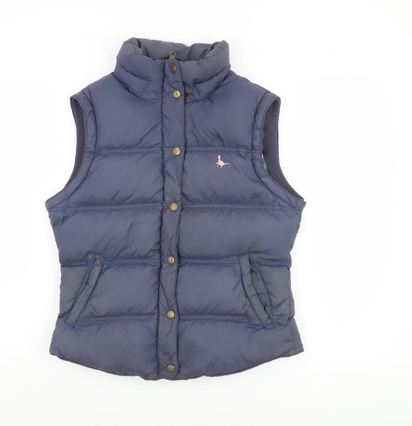 Womens UK Size 10 Jack Wills Blue Puffer Jacket
