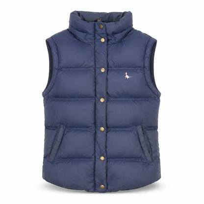 Womens UK Size 10 Jack Wills Blue Puffer Jacket