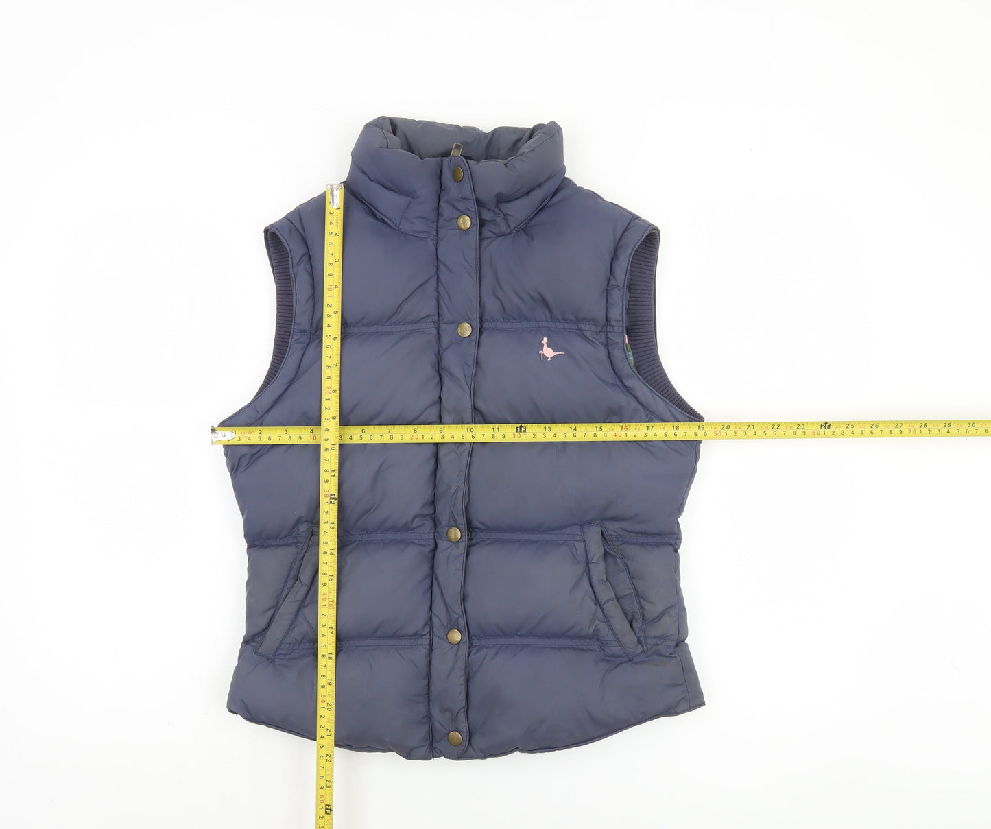 Womens UK Size 10 Jack Wills Blue Puffer Jacket