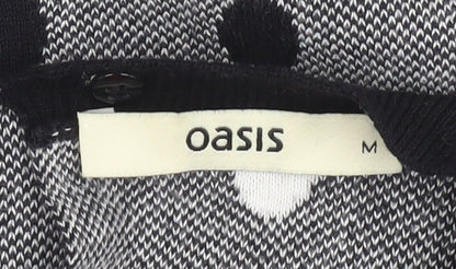 Womens UK Size M Oasis Grey Pullover Jumper