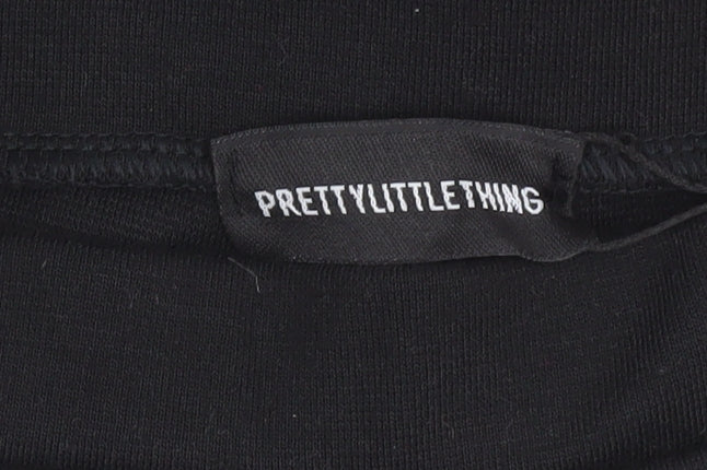 Womens UK Size 8 PRETTYLITTLETHING  Ankle Black Leggings