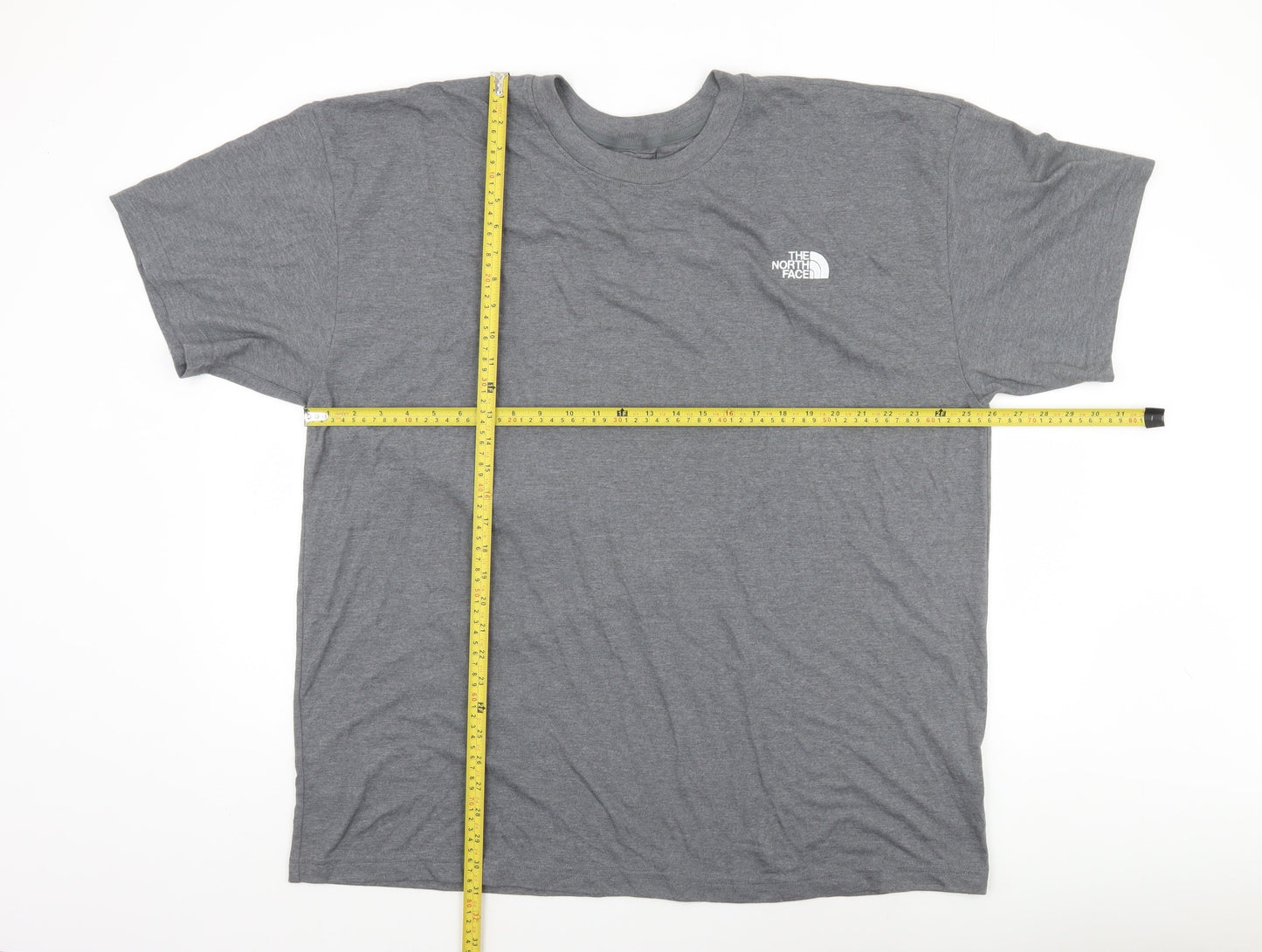 The North Face Men’s Grey 2XL Crew Neck Short Sleeve T-Shirt