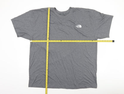 The North Face Men’s Grey 2XL Crew Neck Short Sleeve T-Shirt