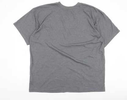 The North Face Men’s Grey 2XL Crew Neck Short Sleeve T-Shirt