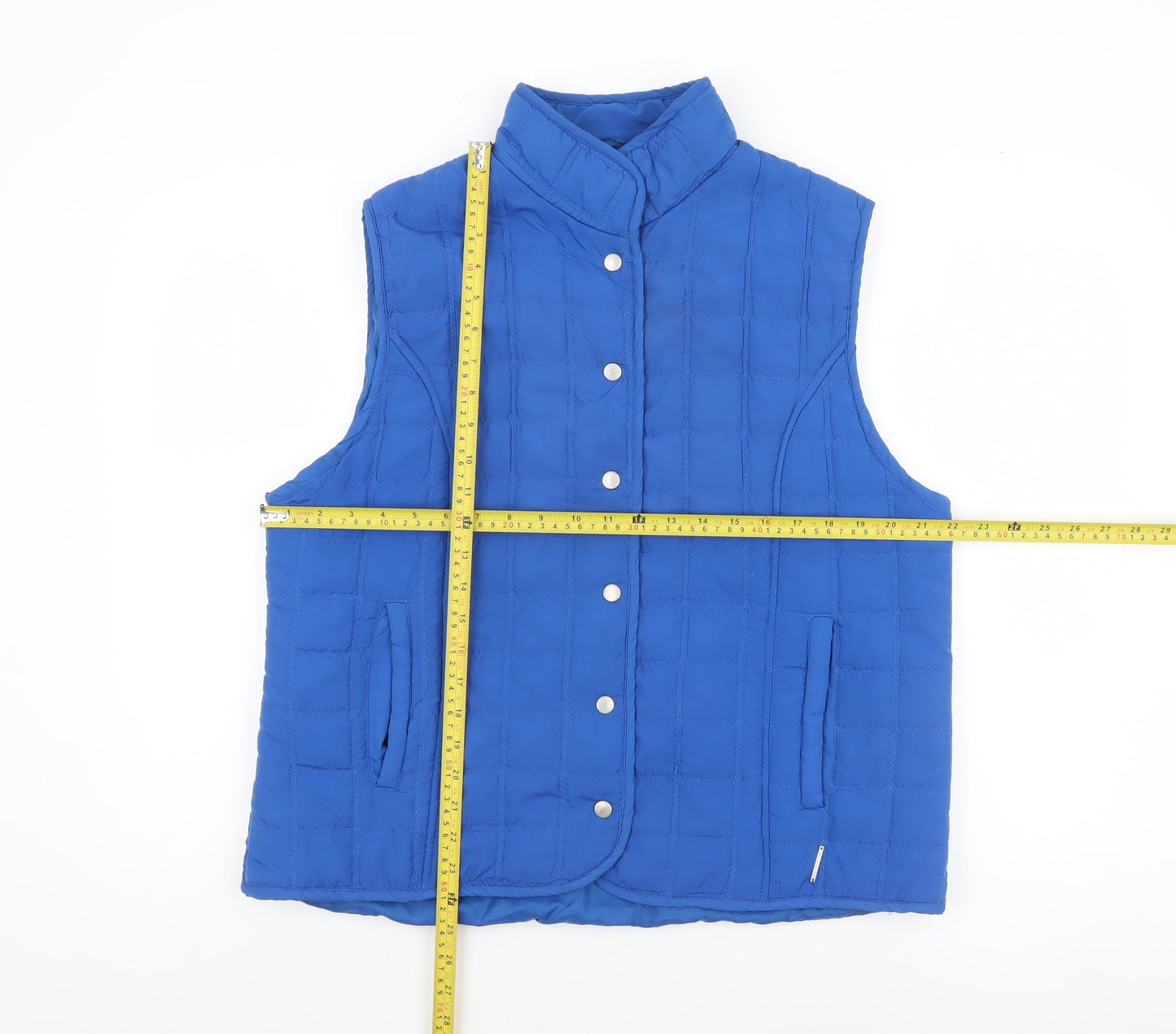 Womens UK Size XL Paco Sport Blue Quilted Coat