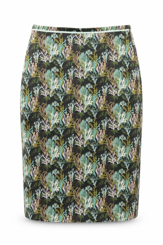 Womens UK Size S Avoca Anthology Straight & Pencil Cotton Skirt