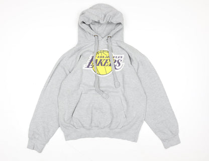 Womens UK Size M Outerstuff Grey Pullover Hoodie