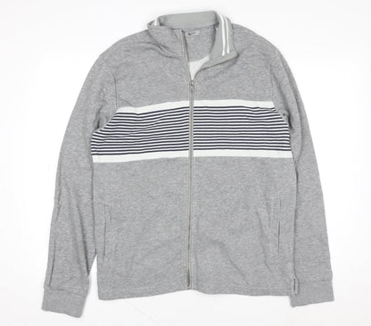 Mens UK Size M TU Grey Basic Jacket