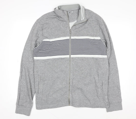 Mens UK Size M TU Grey Basic Jacket