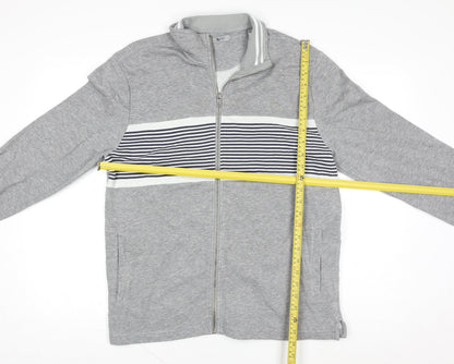 Mens UK Size M TU Grey Basic Jacket