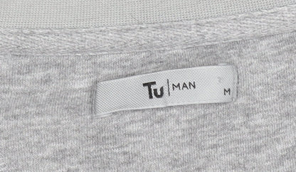 Mens UK Size M TU Grey Basic Jacket