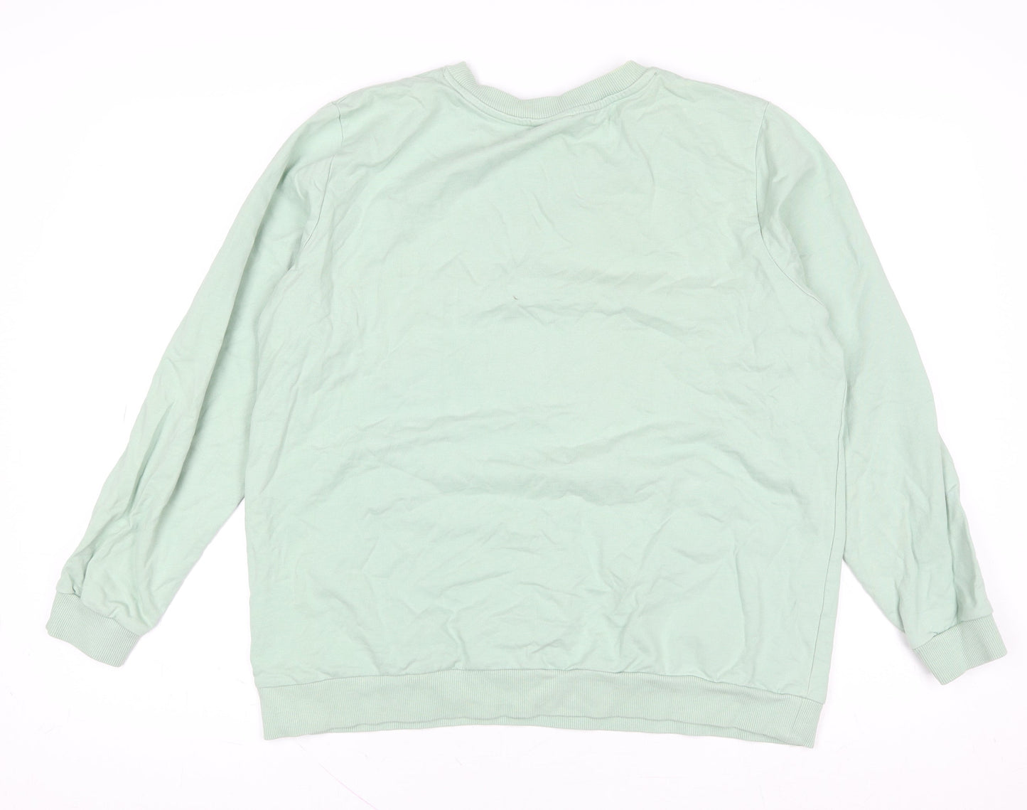 Womens UK Size 16 TU Green Pullover Sweatshirt