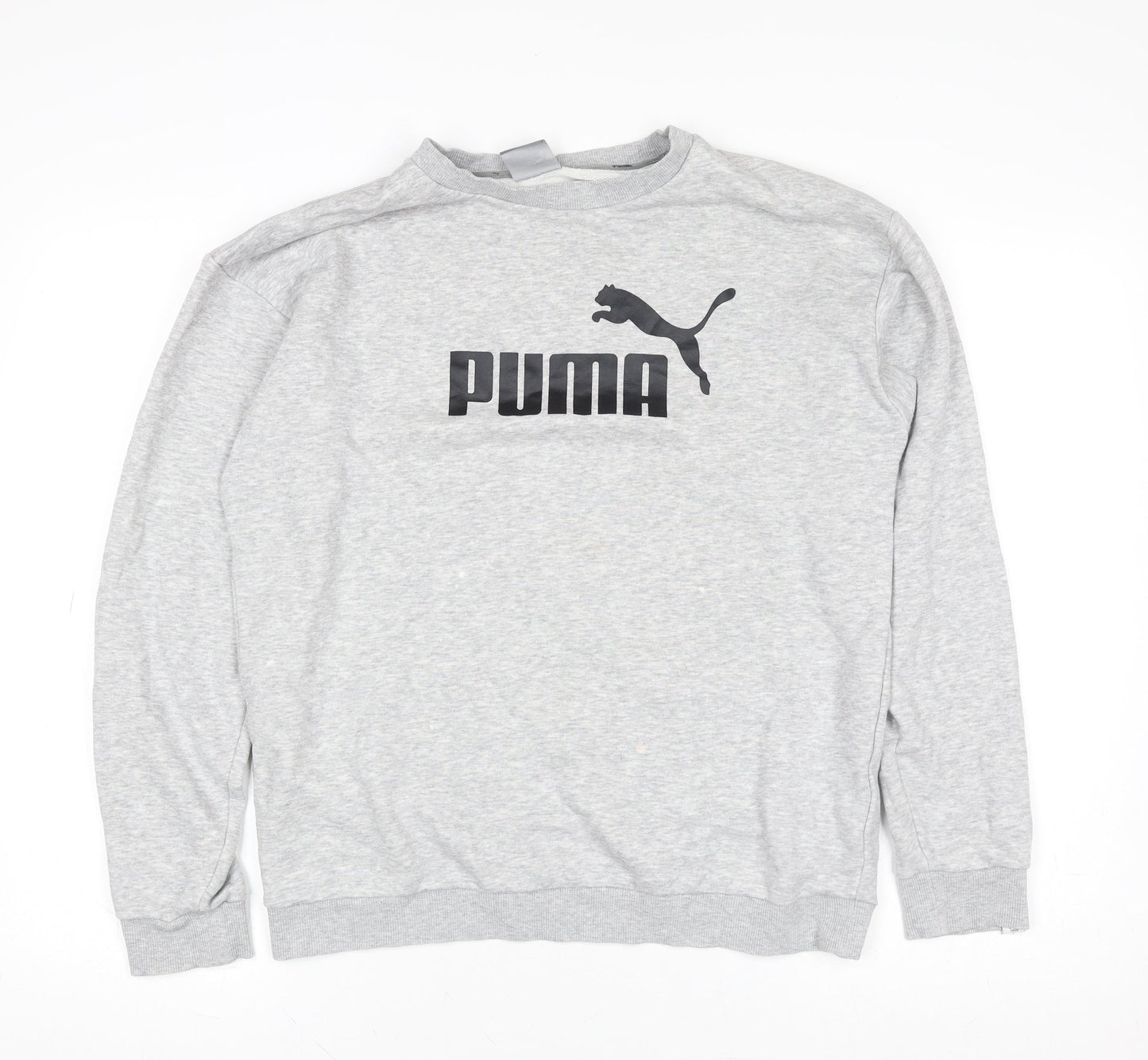 Womens UK Size 10 PUMA Grey Pullover Sweatshirt