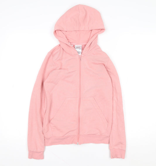 Girls UK Size 11-12 Years adidas Pink Basic Jacket