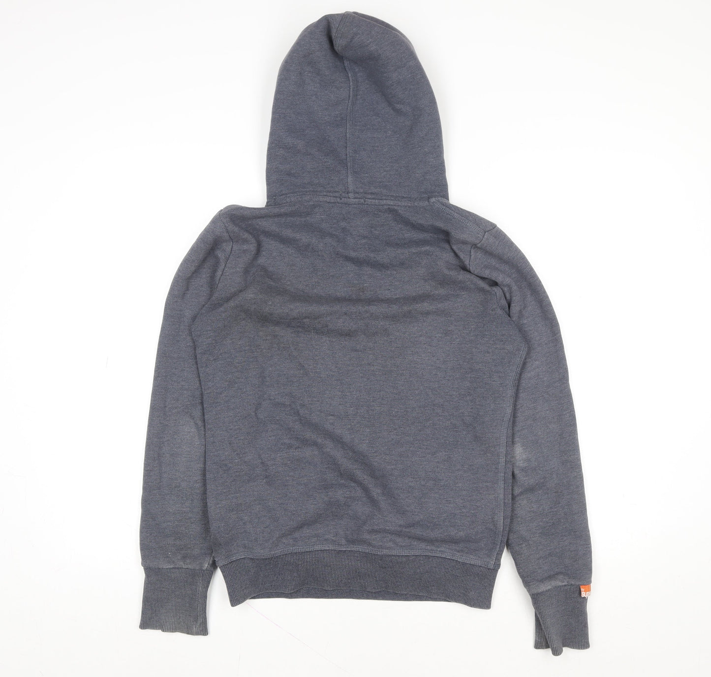 Mens UK Size S Superdry Grey Pullover Hoodie