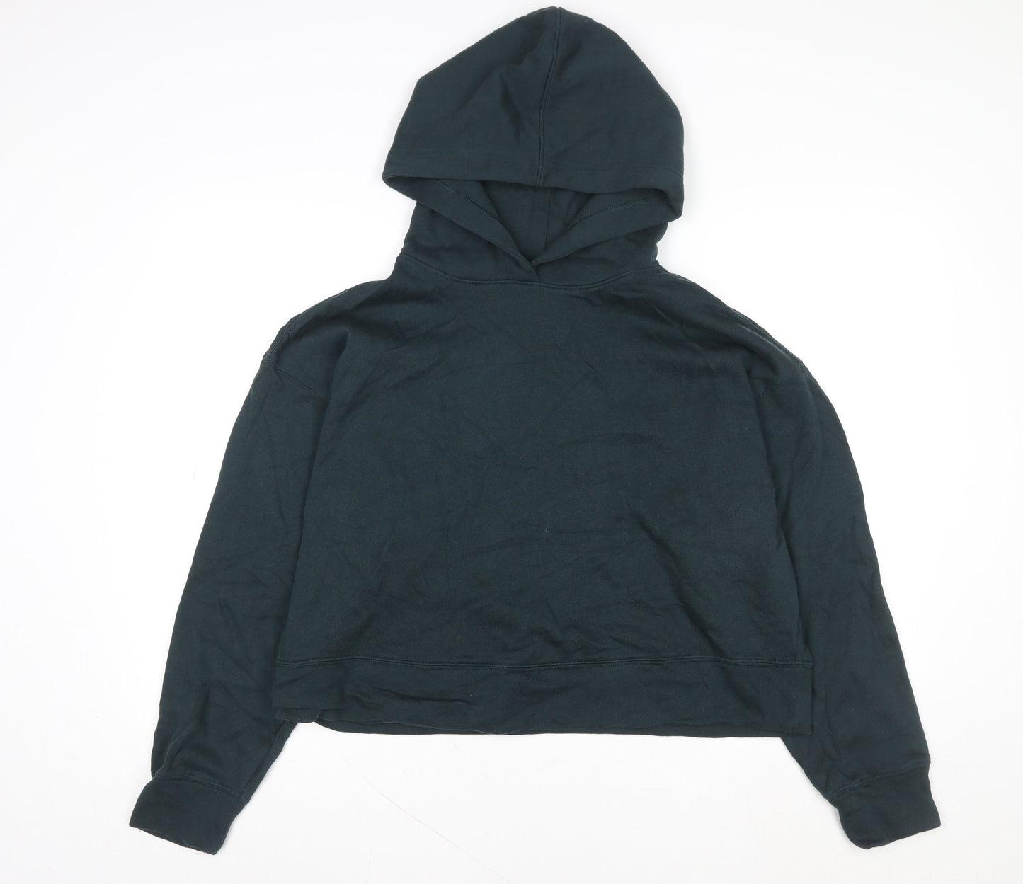 Womens UK Size L Old Navy Black Pullover Hoodie
