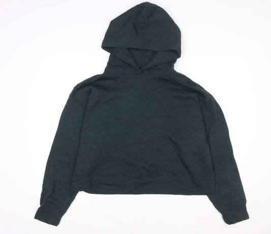 Womens UK Size L Old Navy Black Pullover Hoodie