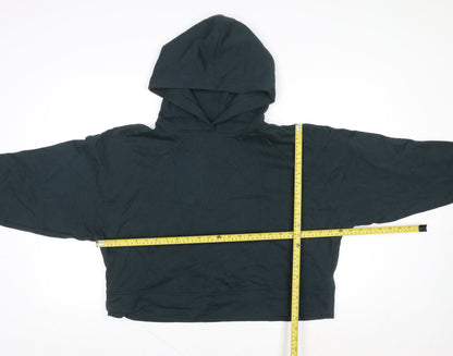 Womens UK Size L Old Navy Black Pullover Hoodie