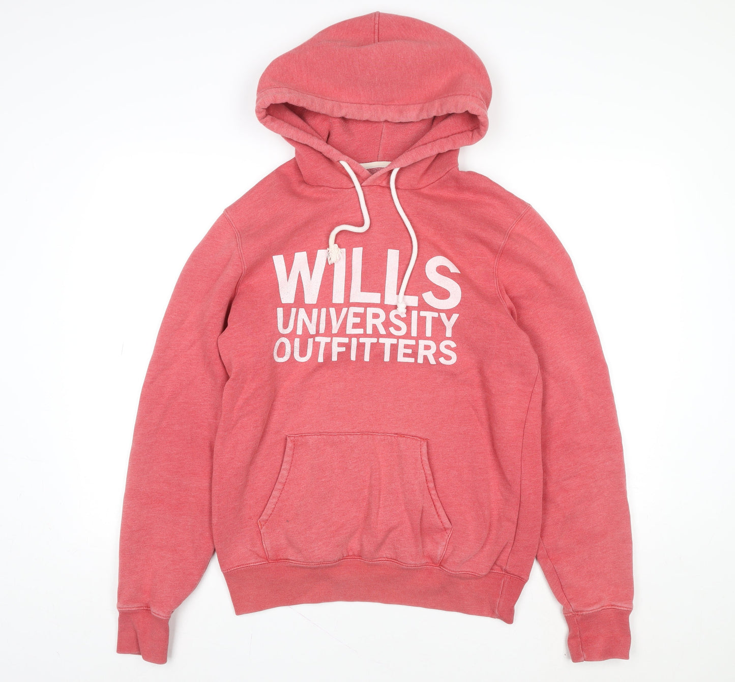 Womens UK Size M Jack Wills Pink Pullover Hoodie