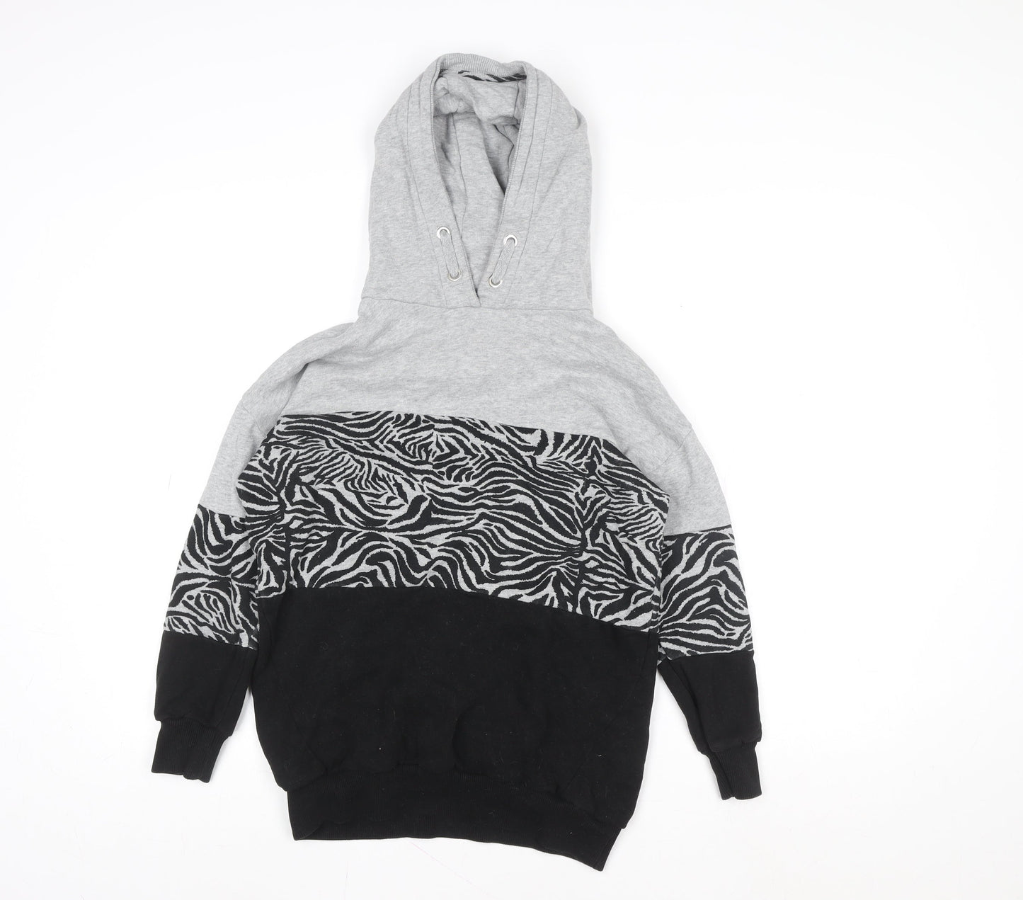 Girls UK Size 9 Years NEXT Multicoloured Pullover Hoodie