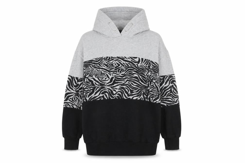 Girls UK Size 9 Years NEXT Multicoloured Pullover Hoodie