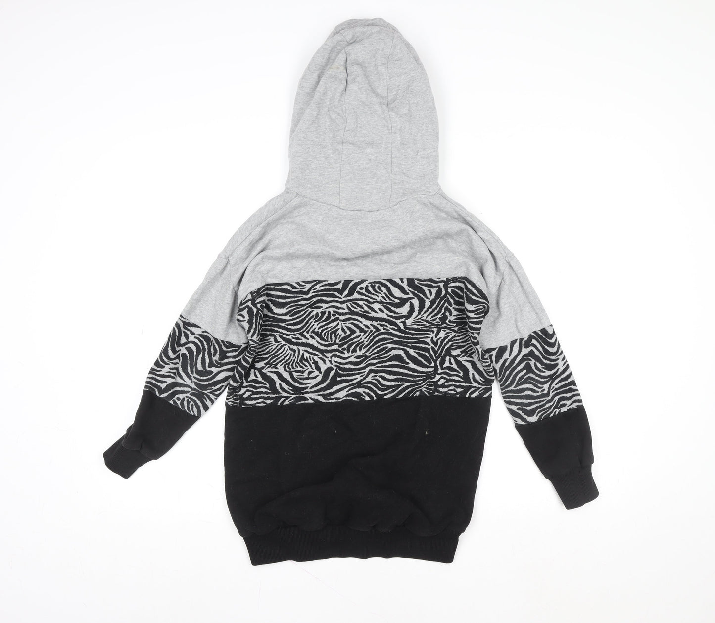 Girls UK Size 9 Years NEXT Multicoloured Pullover Hoodie