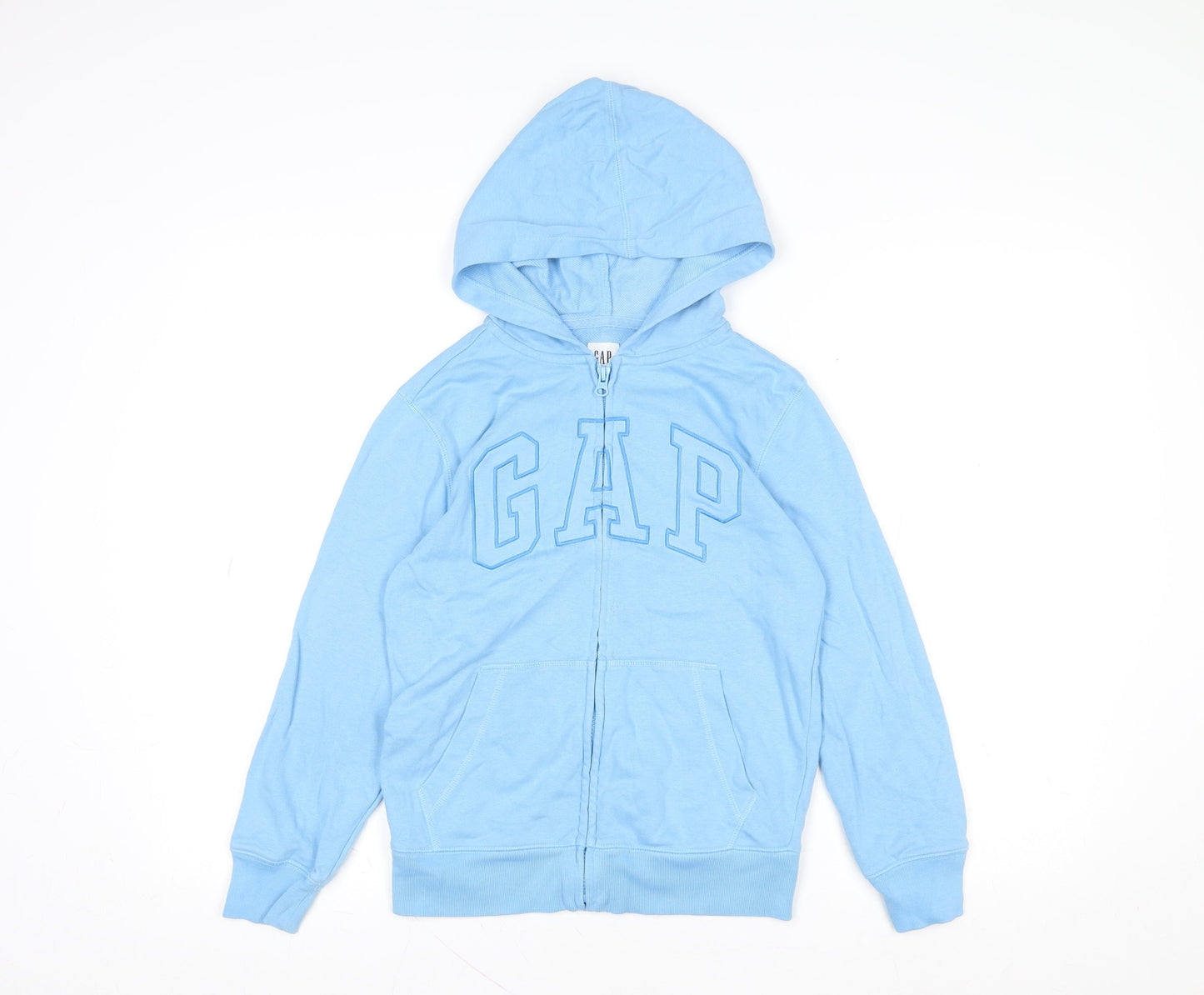 Girls UK Size 8-9 Years Gap Blue Basic Jacket