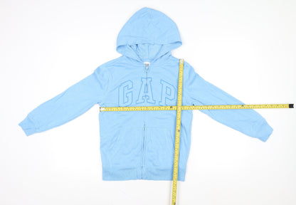 Girls UK Size 8-9 Years Gap Blue Basic Jacket