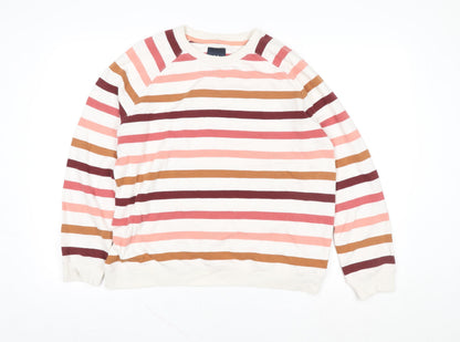 Womens UK Size 14 Crew Clothing Company Multicoloured Pullover Sweatshirt