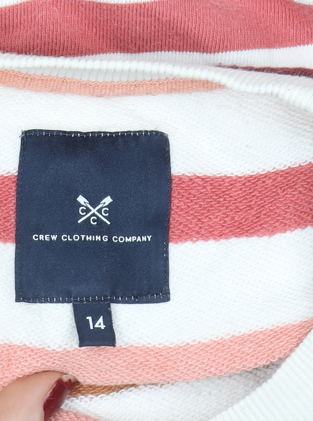 Womens UK Size 14 Crew Clothing Company Multicoloured Pullover Sweatshirt