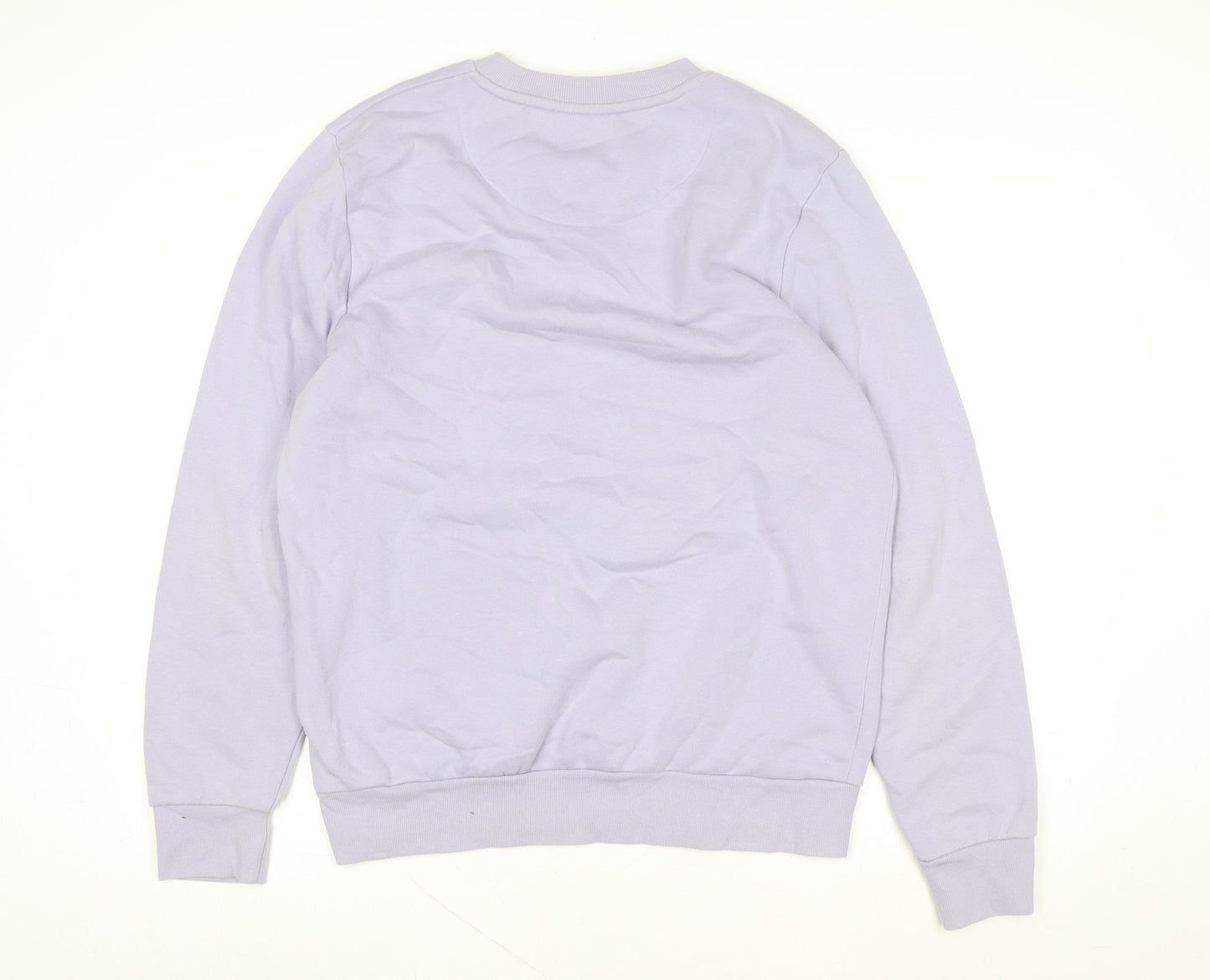 Primark Womens Lilac Crew Neck Pullover Sweatshirt Size L